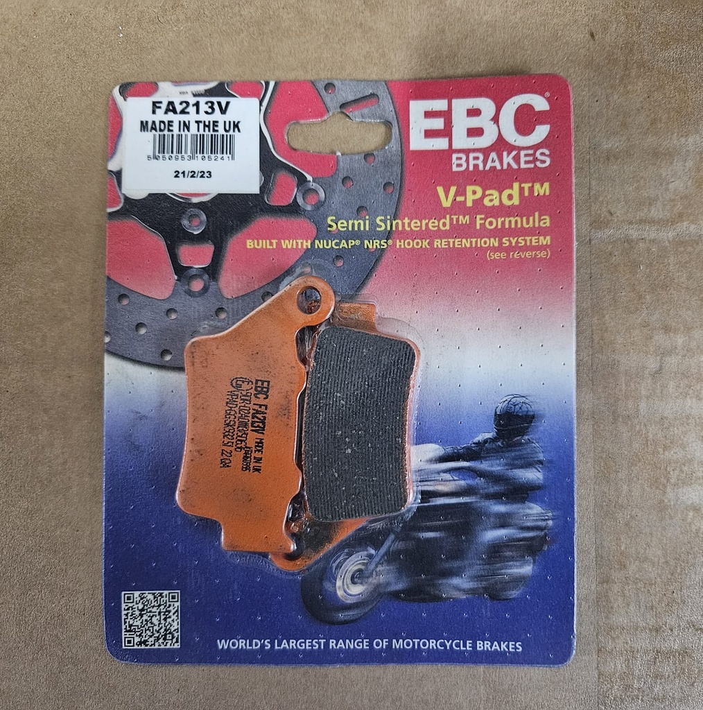 EBC FA213V YARI SİNTER ÖN FREN BALATASI 