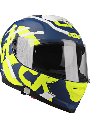 LAZER RAFALE STREET GRİ NEON GÜNEŞ VİZÖRLÜ KAPALI KASK 