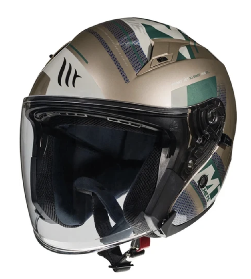 MT AVENUE SİDEWAY GOLD GÜNEŞ VİZÖRLÜ YARIM KASK