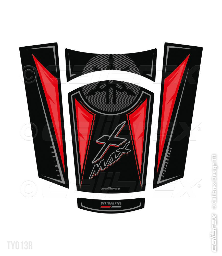 YAMAHA XMAX 250 300 TANKPAD 2018-2023 CALİBREX TY013R