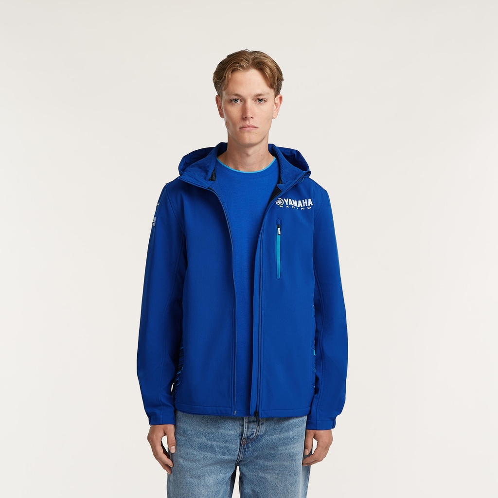 YAMAHA 26 PADDOCK BLUE SOFTSHELL ERKEK CARDIFF KAPÜŞONLU SWEAT