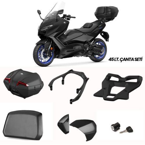 YAMAHA TMAX 560 ARKA ÇANTA SETİ 45 LT. 2025-2026
