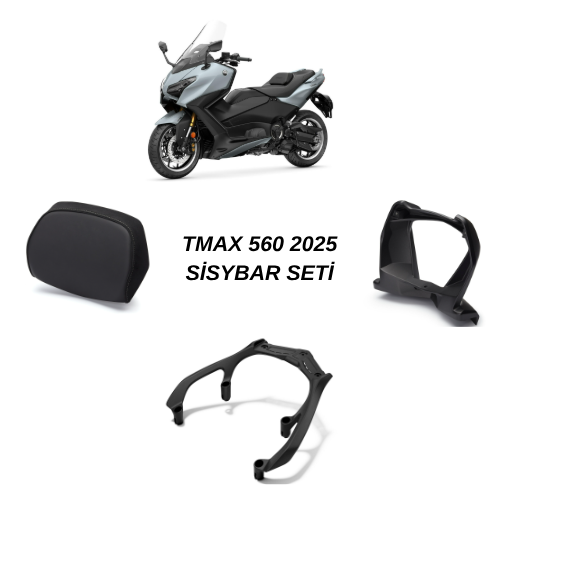 YAMAHA TMAX 560 SİSYBAR SETİ 2025-2026