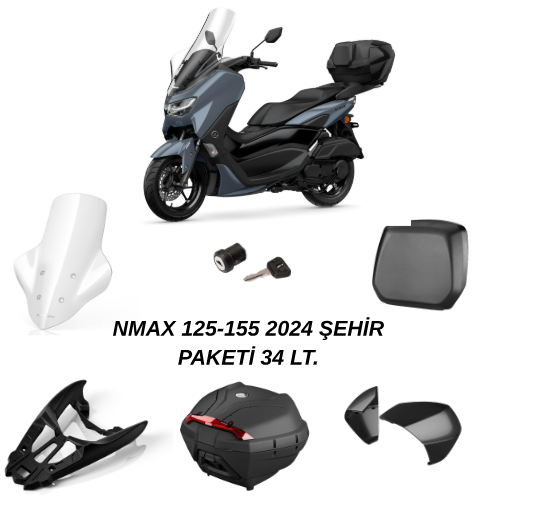 YAMAHA NMAX 125 155 ŞEHİR PAKETİ 2021-2025