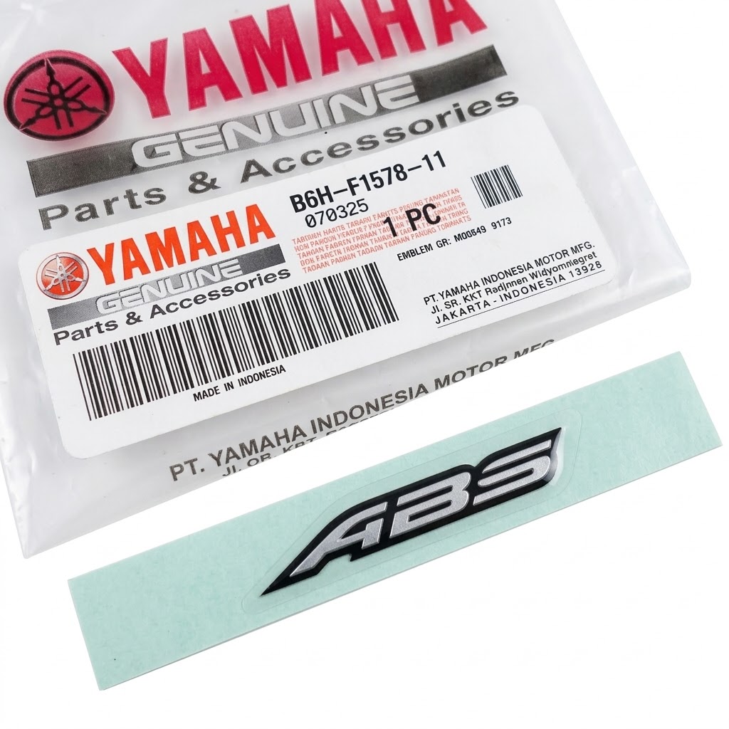 YAMAHA NMAX 125 NMAX 155 ÖN ÇAMURLUK ABS YAZI STİKER 2021-2024