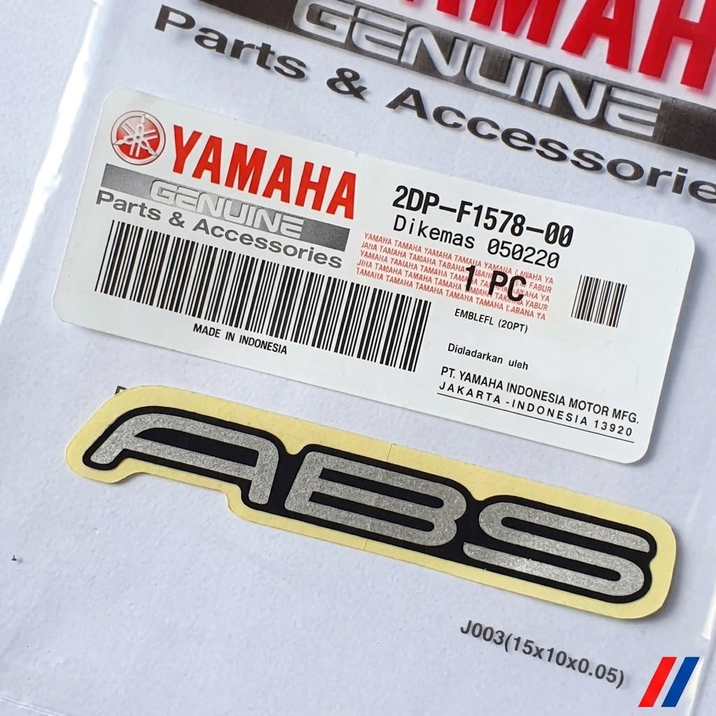 YAMAHA NMAX 125 NMAX 155 ÖN ÇAMURLUK ABS YAZI STİKER 2015-2020