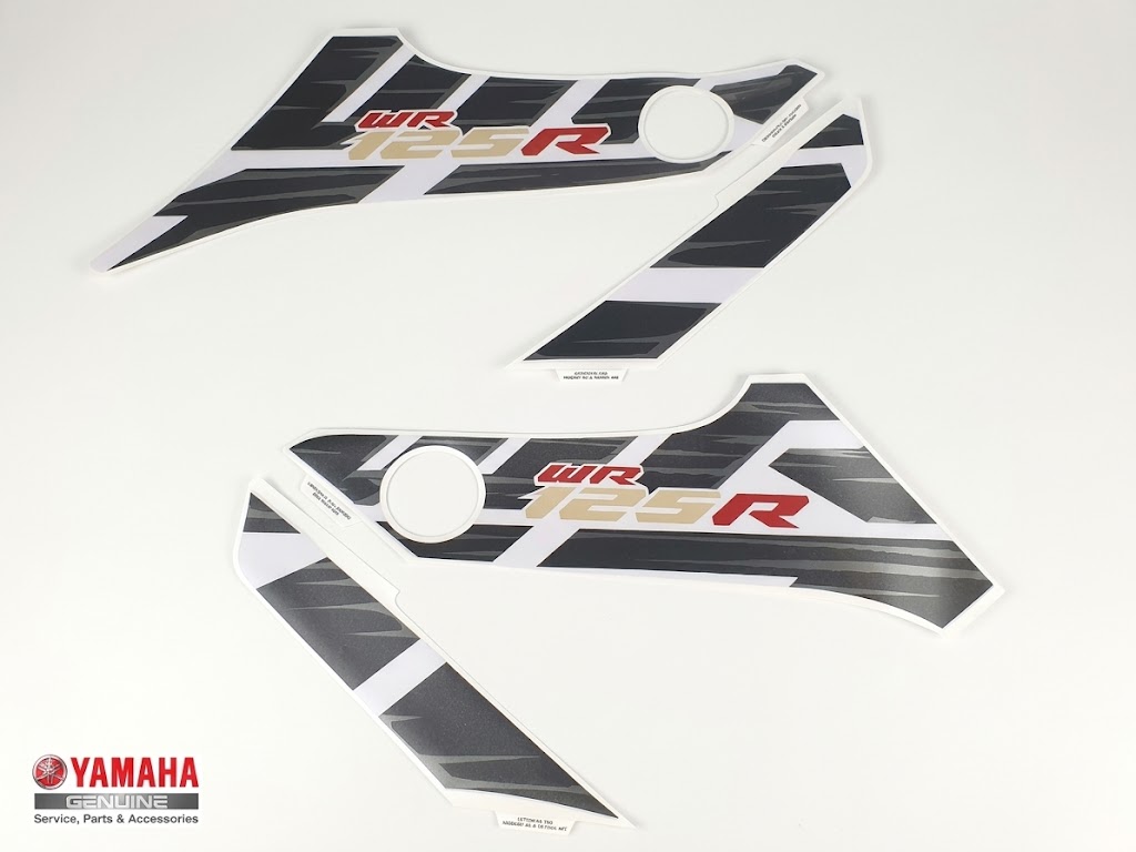 YAMAHA WR125R DEPO KAPAK STİKER SETİ 2013-2014
