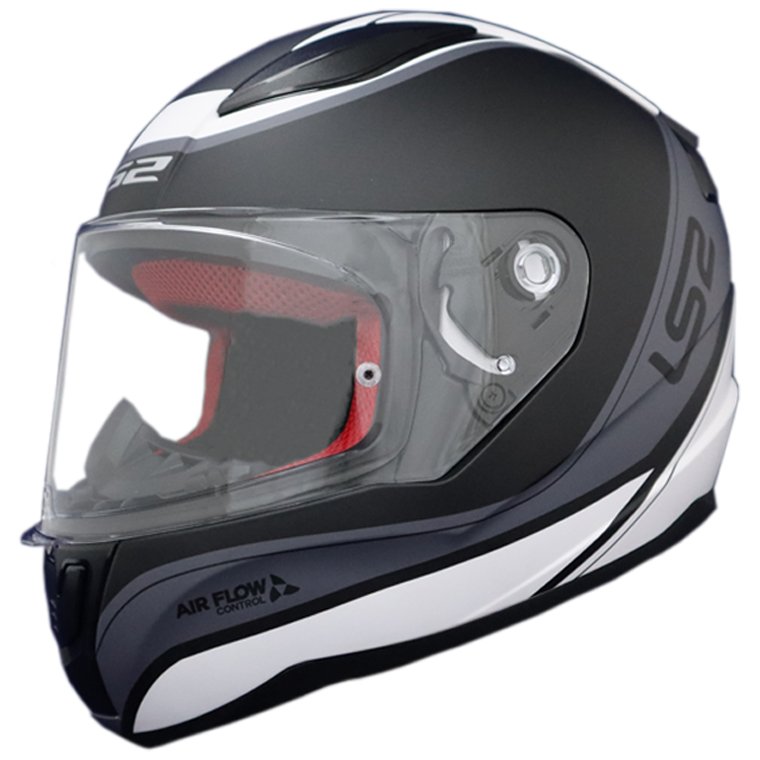 LS2 RAPID DEEPER SİYAH-GRİ KAPALI KASK