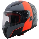 LS2 RAPID MULTIPLY MAT GRİ-TURUNCU KAPALI KASK