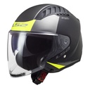 LS2 COPTER 2 URBANE MAT SİYAH-NEON SARI AÇIK KASK