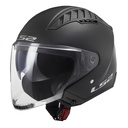LS2 COPTER 2 MAT SİYAH AÇIK KASK