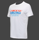 DAİNESE RACİNG TEAM BEYAZ BİSİKLET YAKA KISAKOL TSHIRT