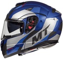 MT ATOM MAVİ GÜNEŞ VİZÖRLÜ ÇENE AÇILIR KASK