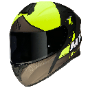 MT TARGO RİGEL MAT GRİ NEON KAPALI KASK 