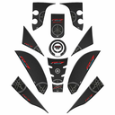 YAMAHA R7 2021-2024 UYUMLU FULL TANK PAD SET 006 