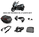 XMAX 250 300 TECMAX 45 LT. ARKA ÇANTA SETİ 2024-2026