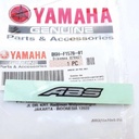 YAMAHA NMAX 125 NMAX 155 ÖN ÇAMURLUK ABS YAZI STİCKER 2021-2024